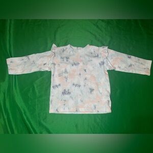 Grayson Mini Charming Kids' Ruffle Long Sleeve Tee size 3-6 months